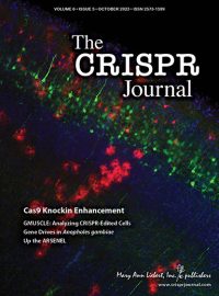 CRISPR J cover Oct 2023